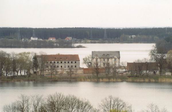 E�k - Widok na zamek z wie�y ci�nie�