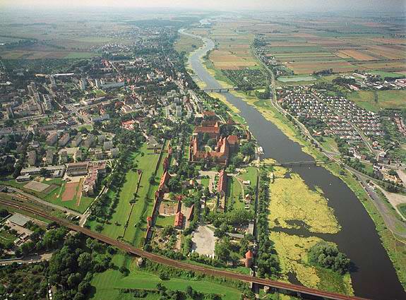 Malbork - Bird's eye view