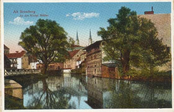 Bromberg - An den K�nigl. M�hlen 1915