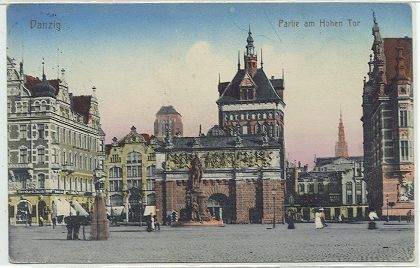 Danzig - Partie am Hohen Tor