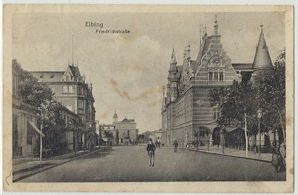 Elblag - Frideric street 1916