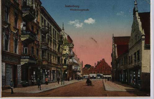 Insterburg - Hindenburgstra�e 1916