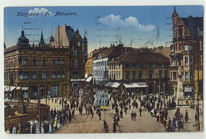 K�nigsberg - M�nzplatz 1917