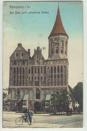 K�nigsberg - Der Dom nach vollendelem Umbau 1910
