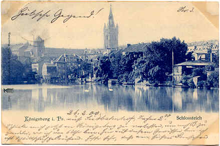 K�nigsberg - Schlossteich 1900