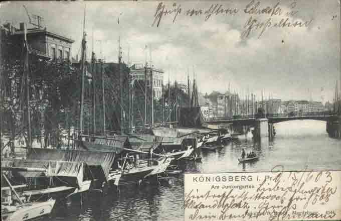 K�nigsberg - Am Junkergarten 1916