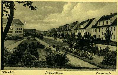 Gi�ycko / Mazury - Ulica Wilhelma 1942