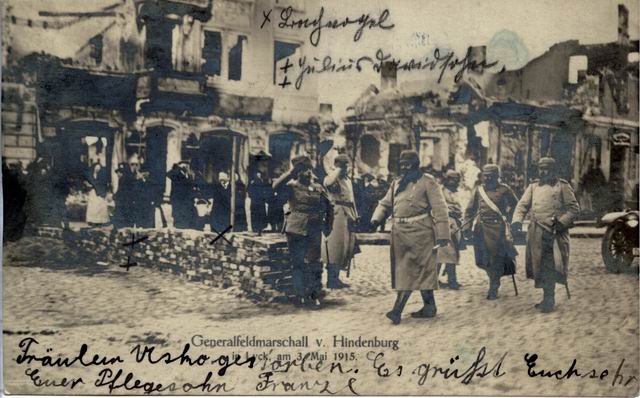 Lyck - Hindenburg 1915