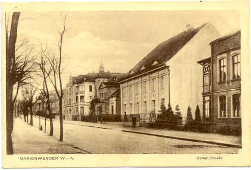 Marienwerder - Bahnhofstra�e