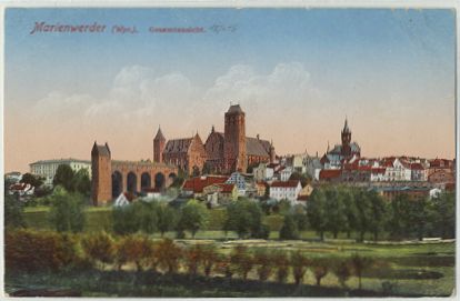 Marienwerder - Gesamtansicht 1916