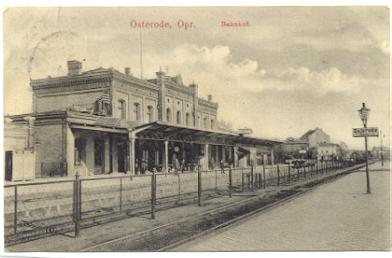 Ostr�da - Dworzec 1909