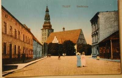 Tilsit - Ko�ci� miejski 1900
