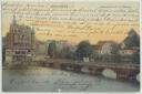 K�nigsberg - Schlossteichbr�cke mit Believue 1904
